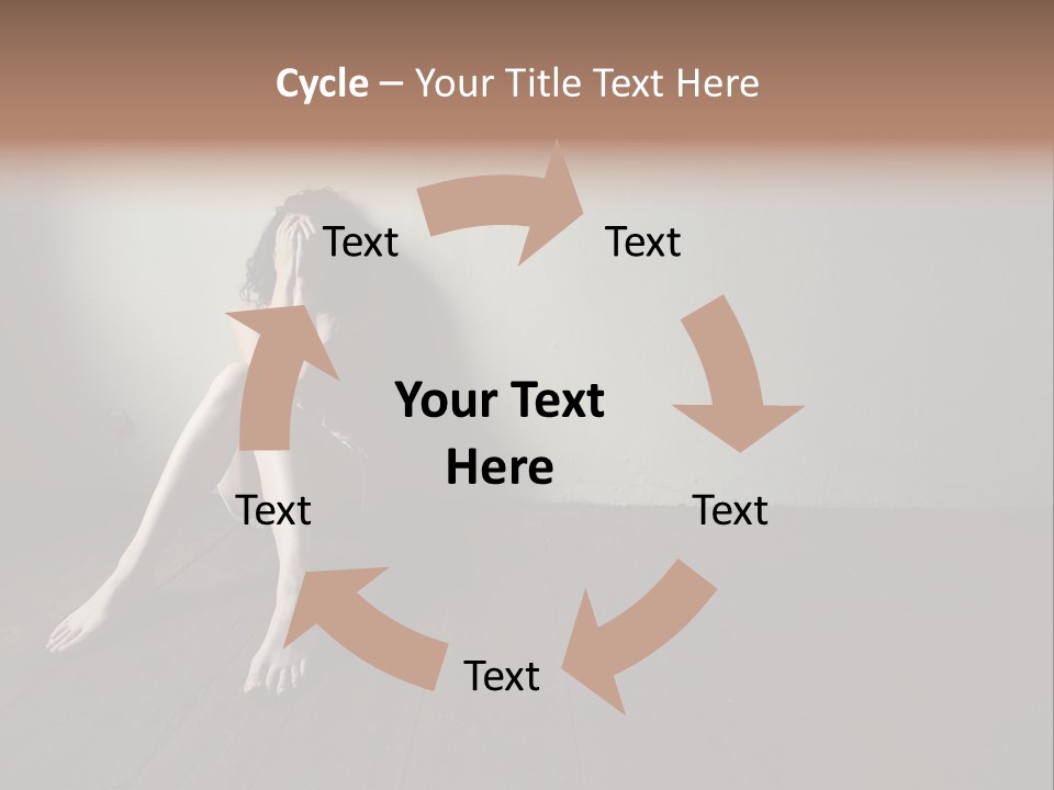 Lost Floor Shadow PowerPoint Template