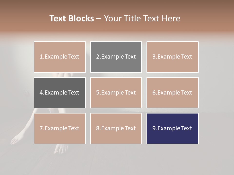 Lost Floor Shadow PowerPoint Template