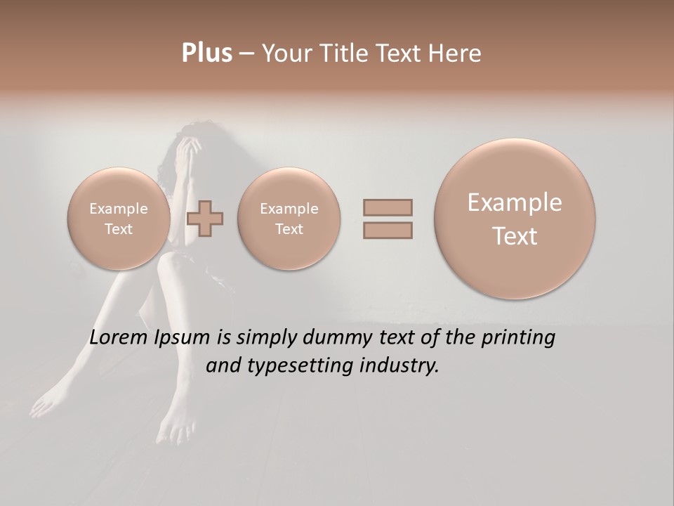 Lost Floor Shadow PowerPoint Template