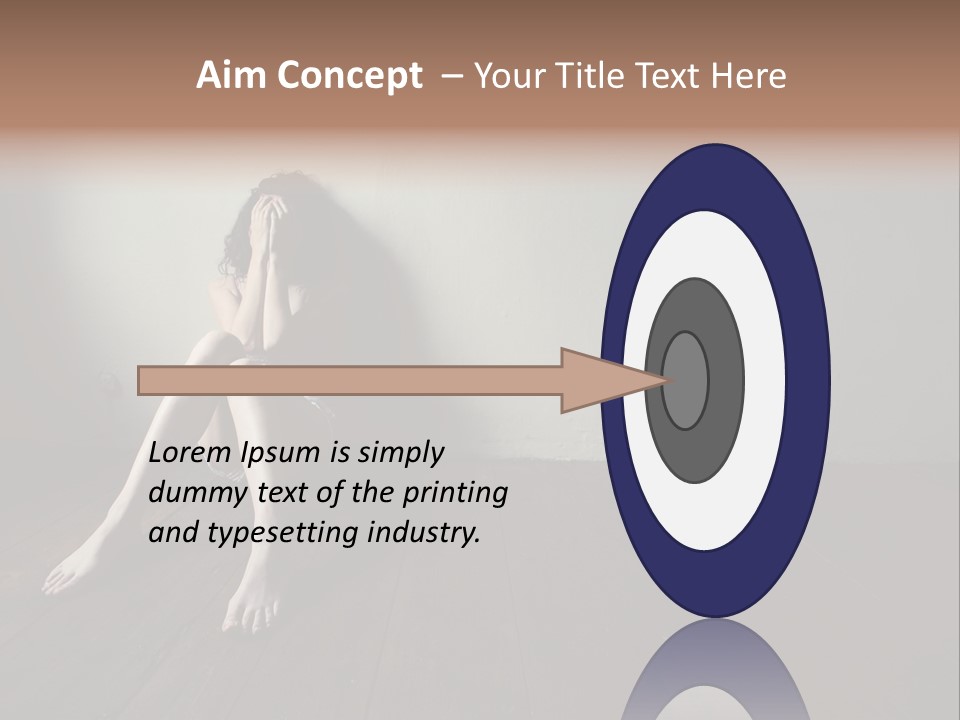 Lost Floor Shadow PowerPoint Template