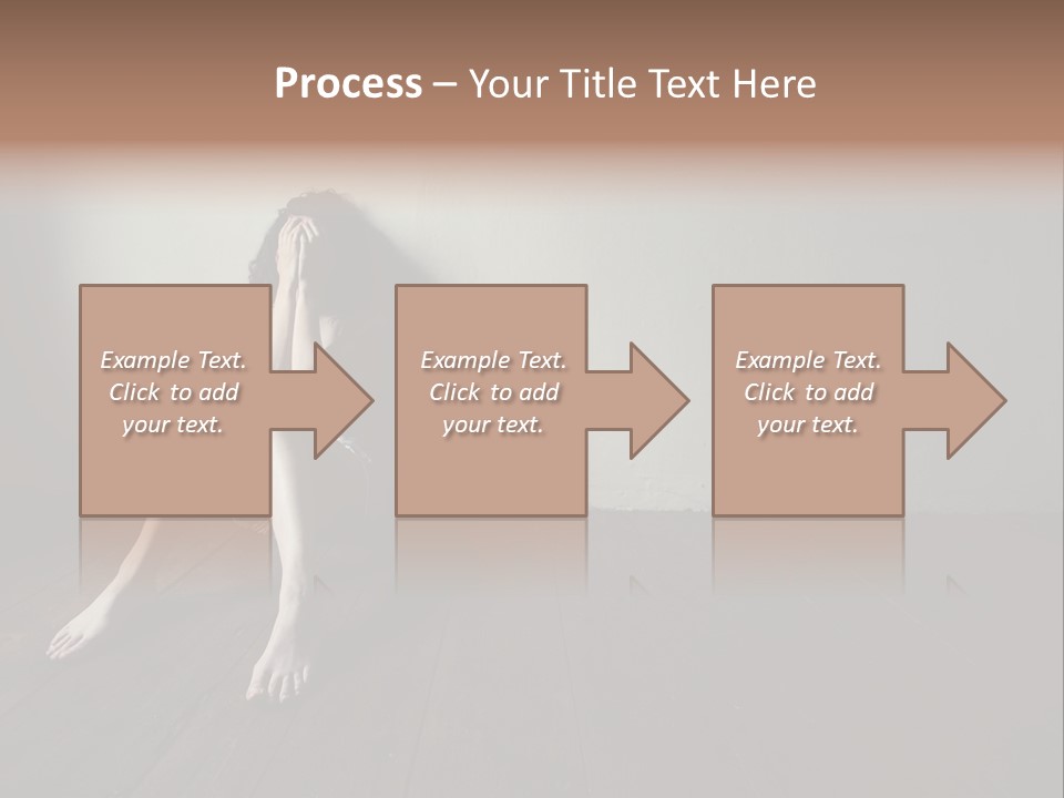 Lost Floor Shadow PowerPoint Template