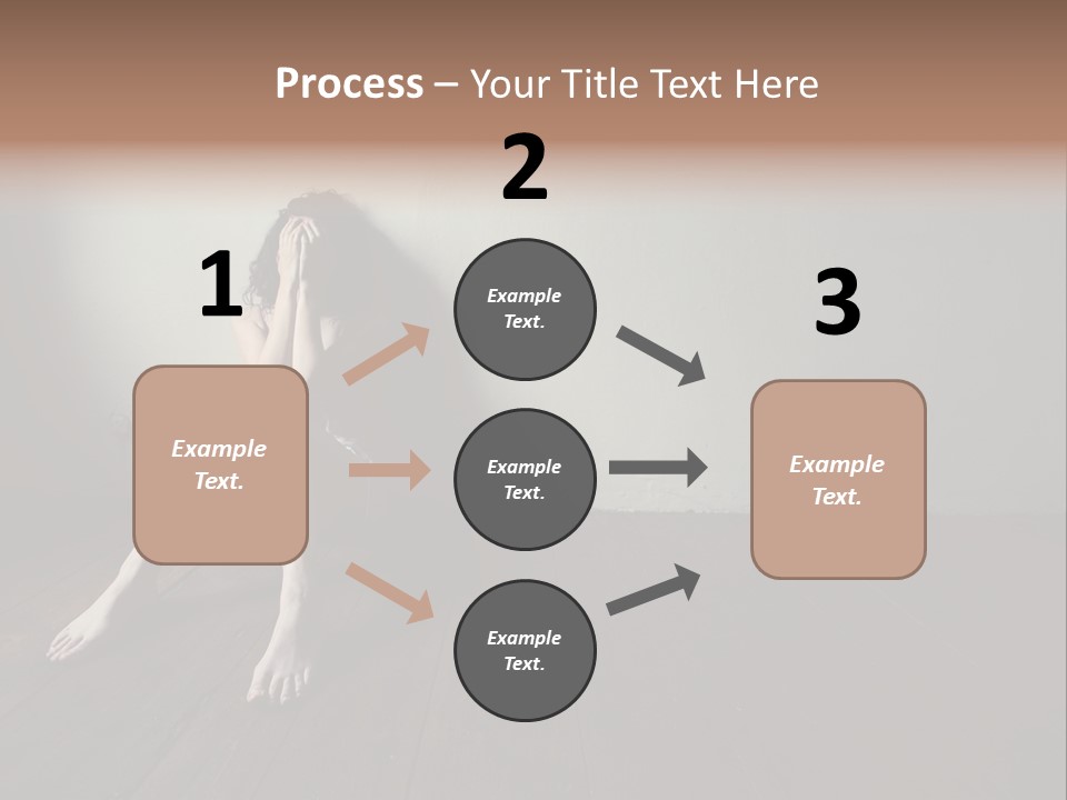 Lost Floor Shadow PowerPoint Template