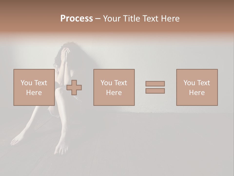 Lost Floor Shadow PowerPoint Template