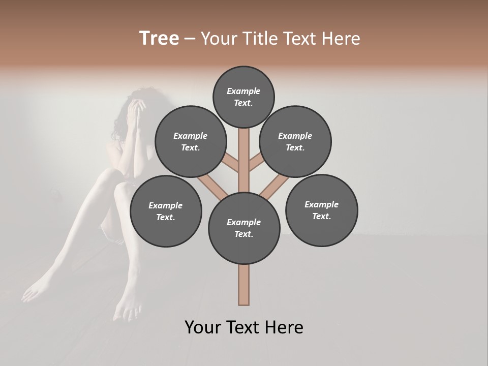 Lost Floor Shadow PowerPoint Template
