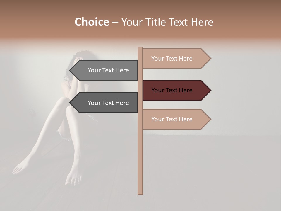 Lost Floor Shadow PowerPoint Template