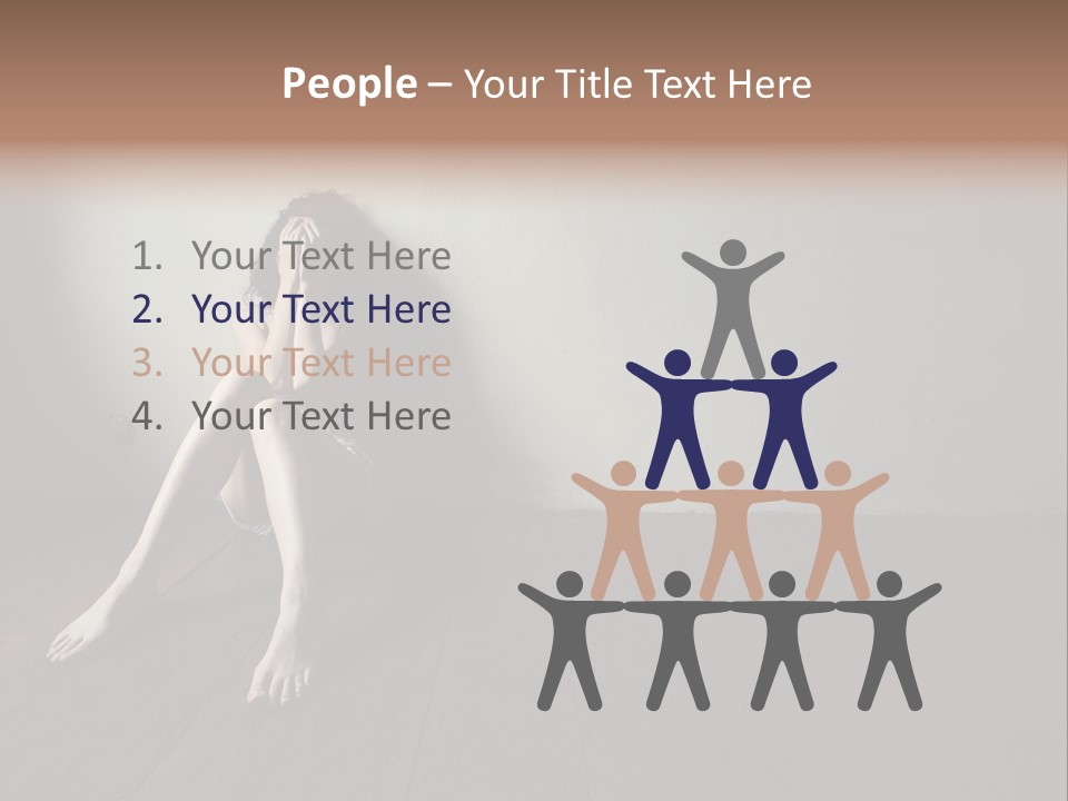 Lost Floor Shadow PowerPoint Template