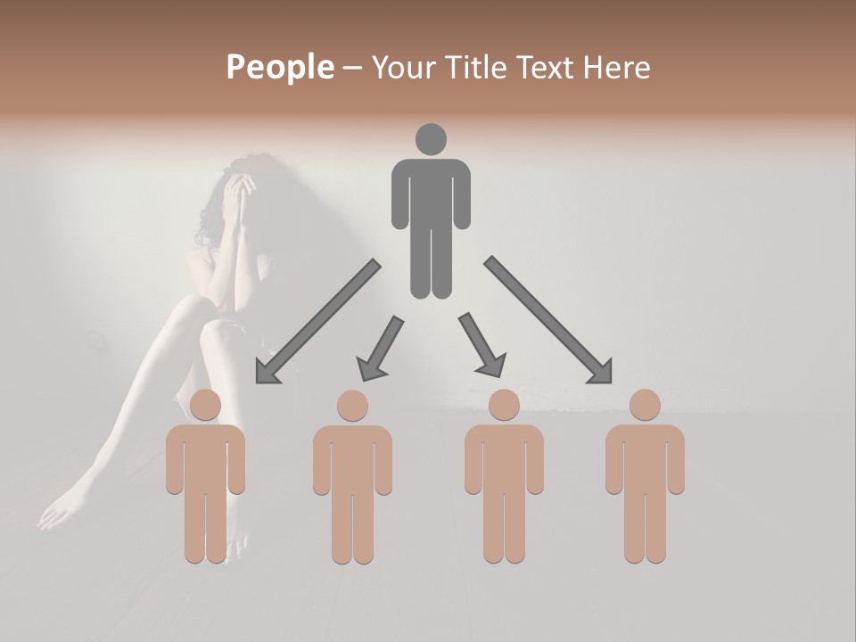 Lost Floor Shadow PowerPoint Template