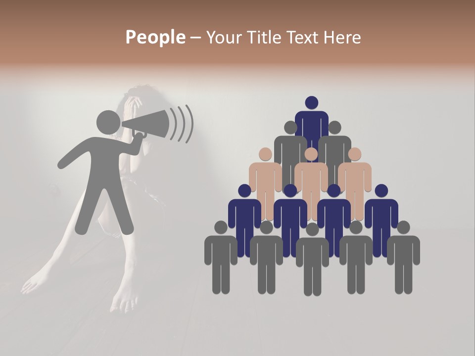 Lost Floor Shadow PowerPoint Template