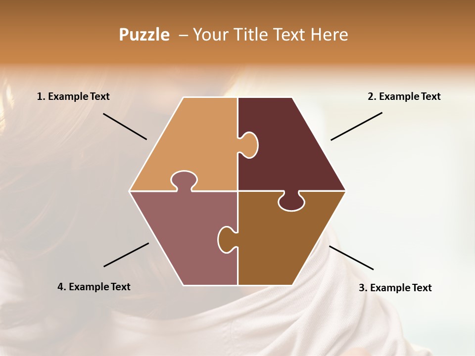 Hair Lifestyle Posh PowerPoint Template