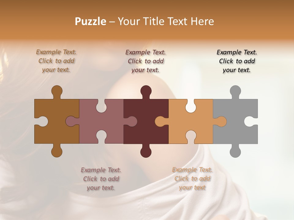 Hair Lifestyle Posh PowerPoint Template