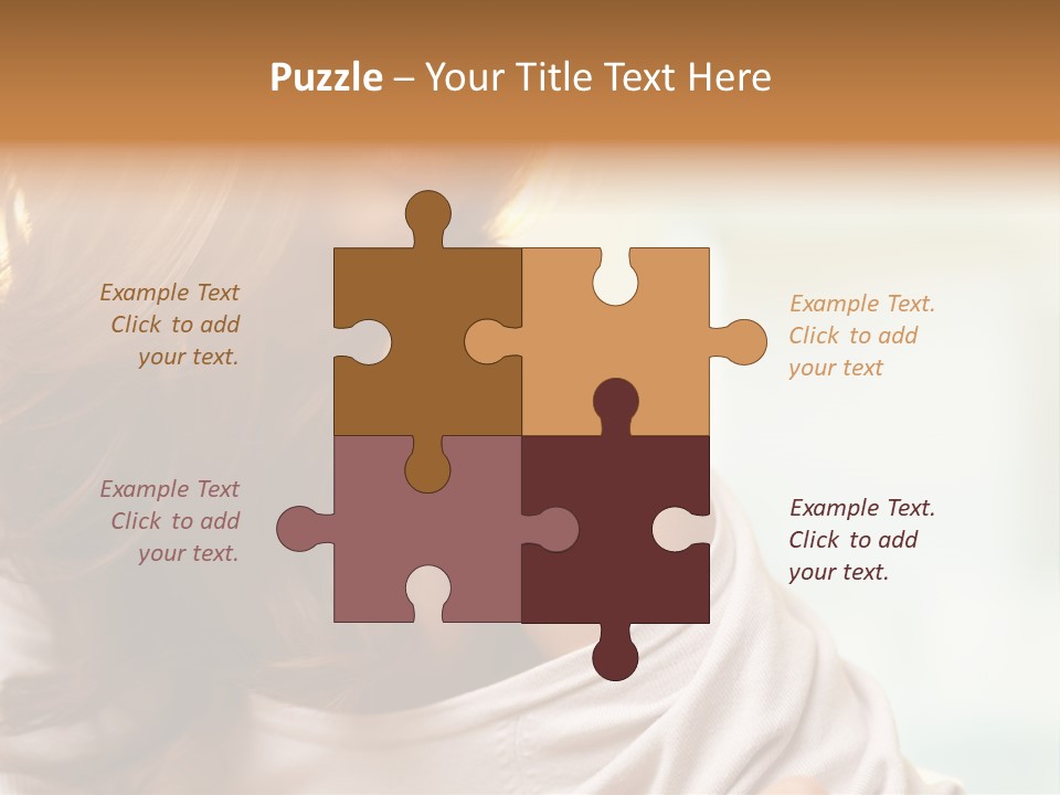 Hair Lifestyle Posh PowerPoint Template