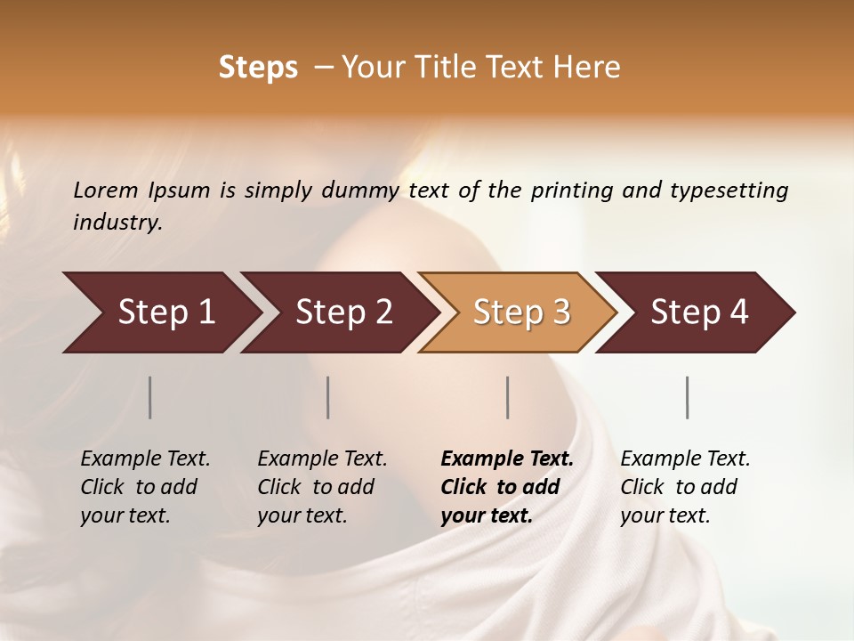 Hair Lifestyle Posh PowerPoint Template