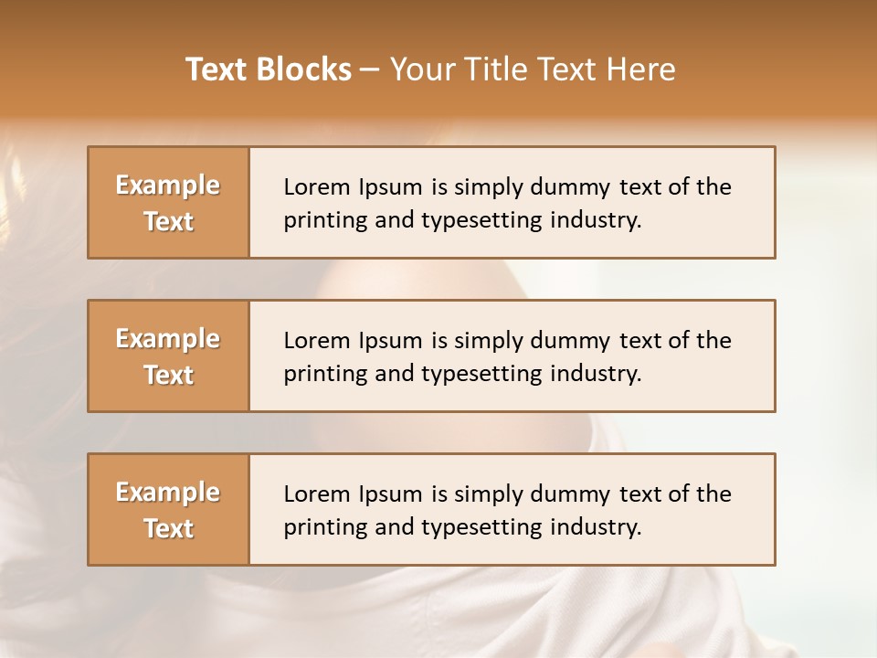 Hair Lifestyle Posh PowerPoint Template