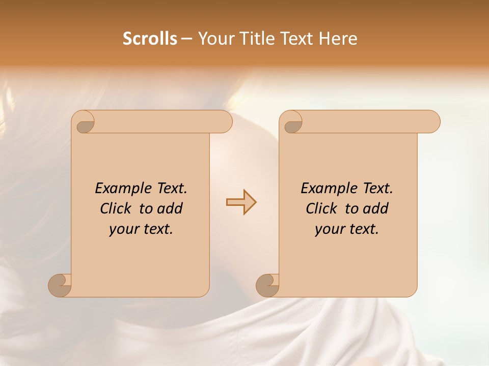 Hair Lifestyle Posh PowerPoint Template