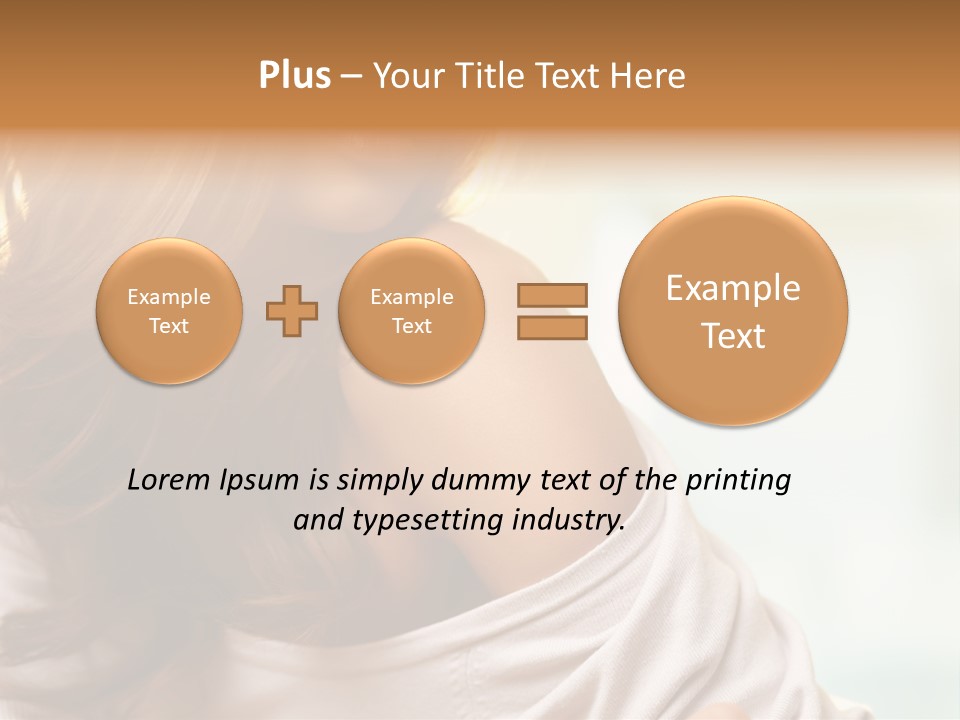 Hair Lifestyle Posh PowerPoint Template