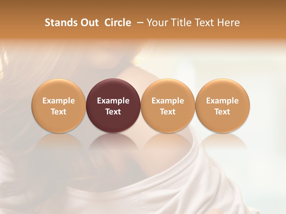 Hair Lifestyle Posh PowerPoint Template