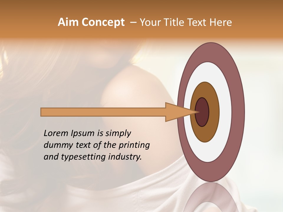 Hair Lifestyle Posh PowerPoint Template