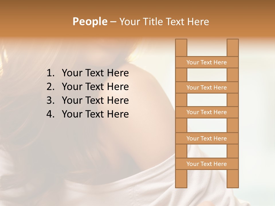 Hair Lifestyle Posh PowerPoint Template