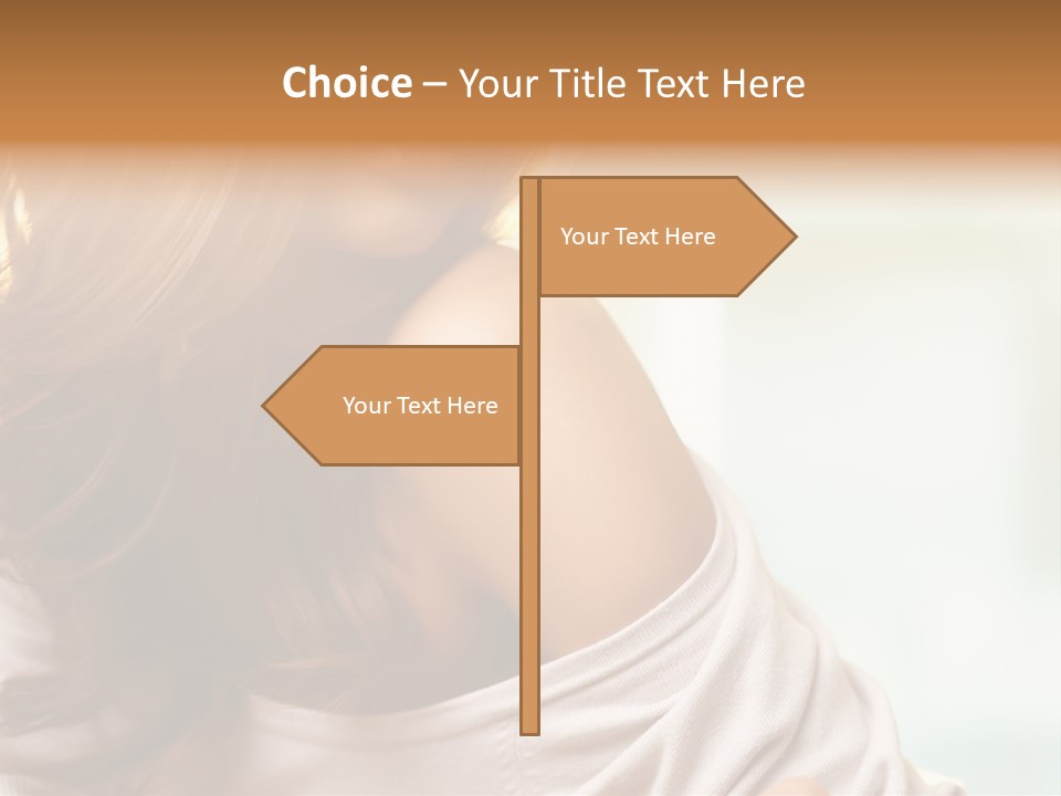 Hair Lifestyle Posh PowerPoint Template