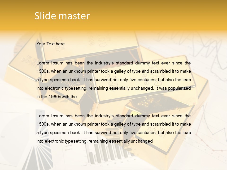 White Success Banking PowerPoint Template