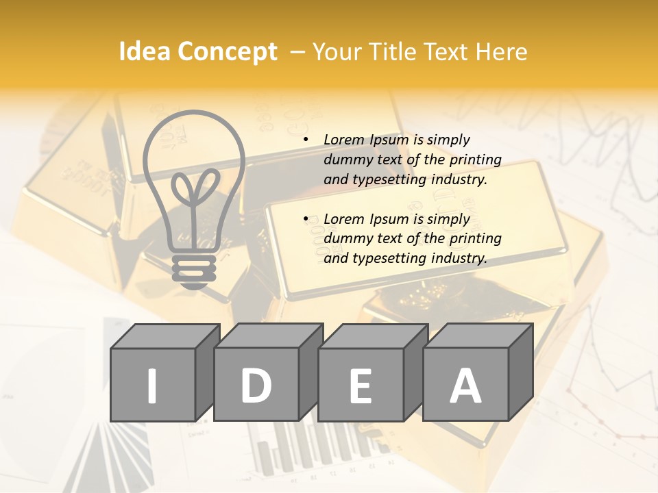 White Success Banking PowerPoint Template