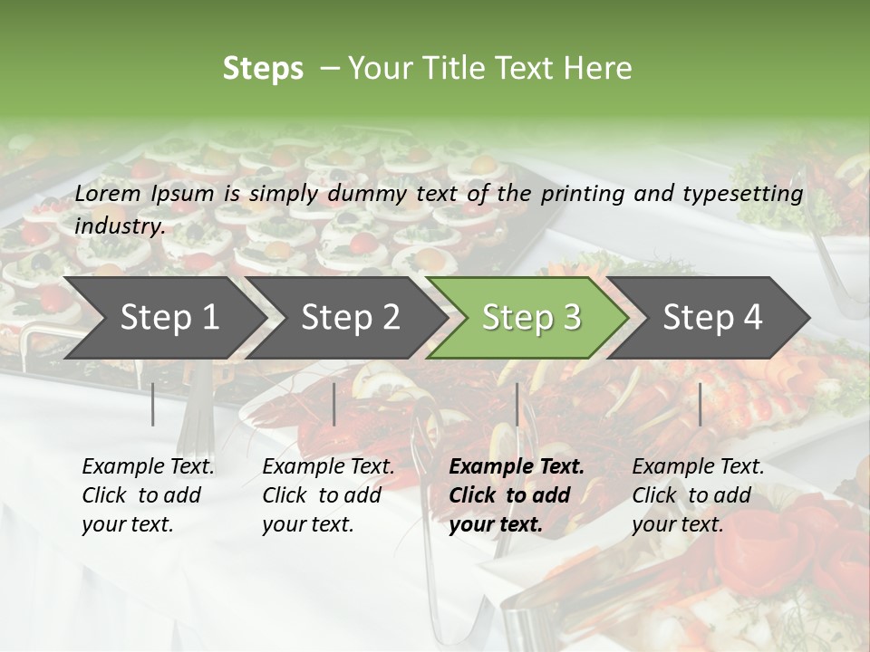 Healthy Festive Bread PowerPoint Template