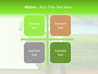 Person Dream Paint PowerPoint Template