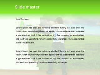 Person Dream Paint PowerPoint Template