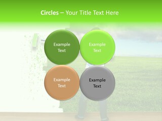 Person Dream Paint PowerPoint Template