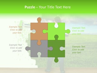 Person Dream Paint PowerPoint Template