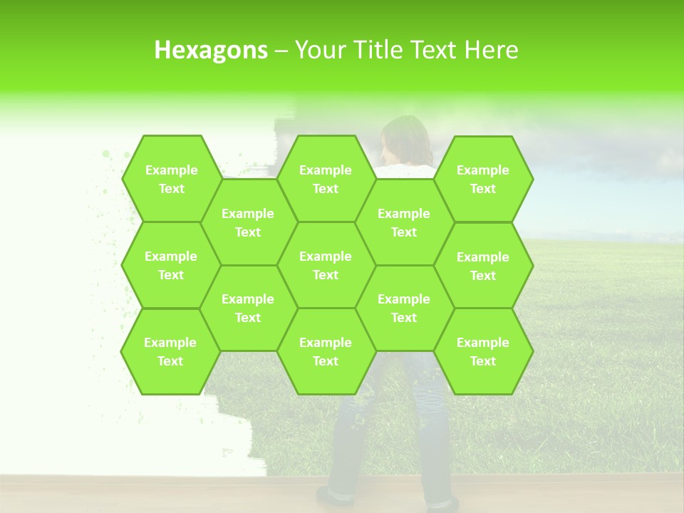 Person Dream Paint PowerPoint Template