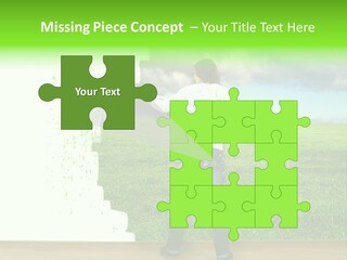 Person Dream Paint PowerPoint Template