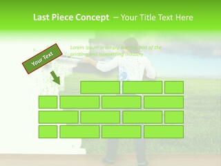 Person Dream Paint PowerPoint Template