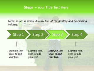 Person Dream Paint PowerPoint Template