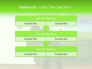 Person Dream Paint PowerPoint Template