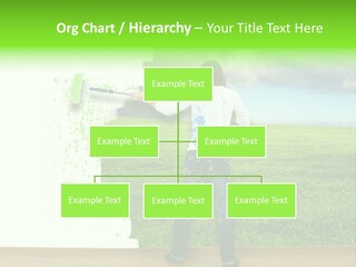 Person Dream Paint PowerPoint Template