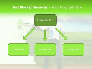 Person Dream Paint PowerPoint Template