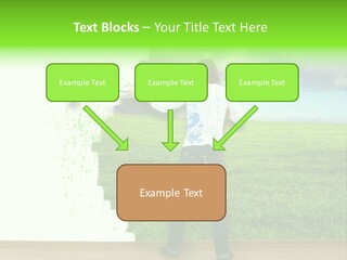 Person Dream Paint PowerPoint Template