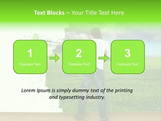 Person Dream Paint PowerPoint Template