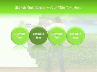 Person Dream Paint PowerPoint Template