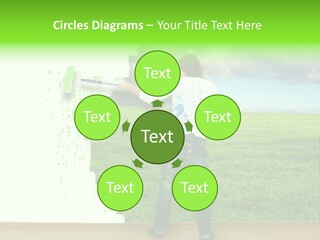 Person Dream Paint PowerPoint Template