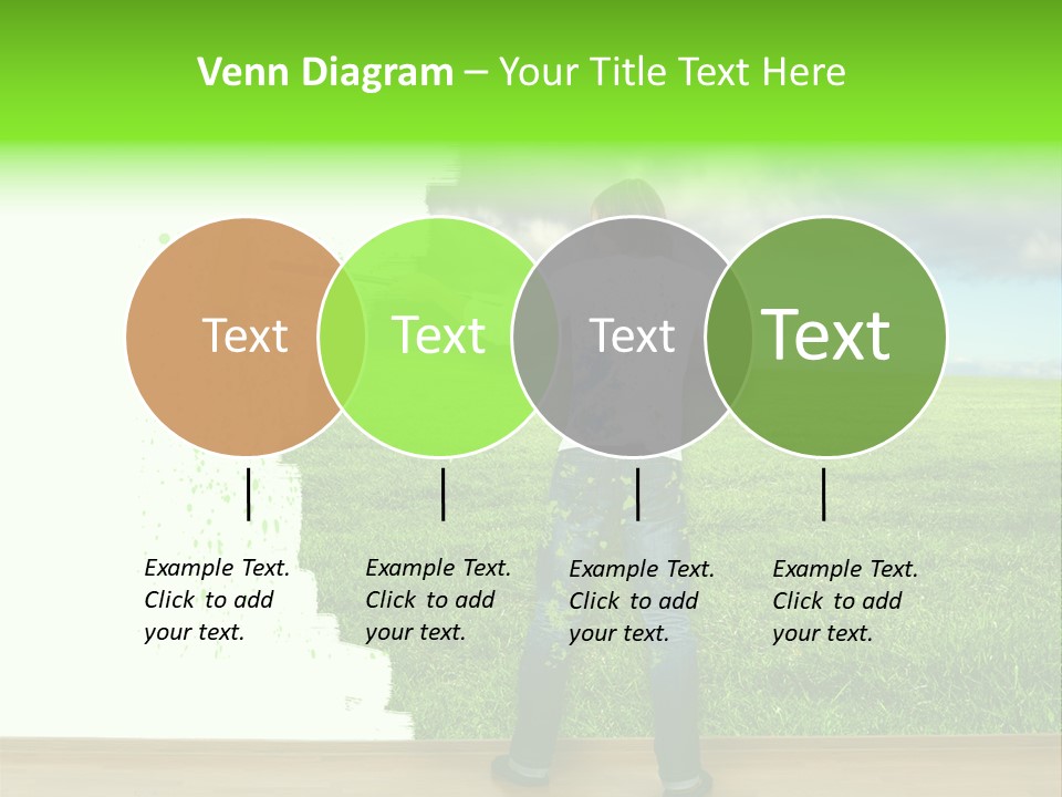 Person Dream Paint PowerPoint Template