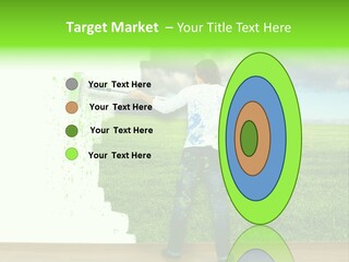 Person Dream Paint PowerPoint Template