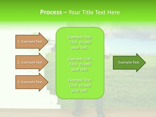 Person Dream Paint PowerPoint Template