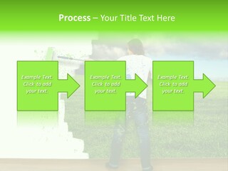 Person Dream Paint PowerPoint Template