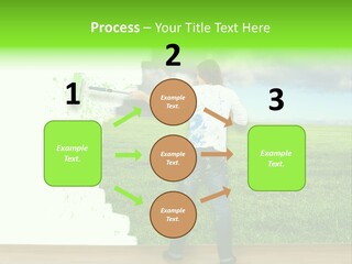 Person Dream Paint PowerPoint Template