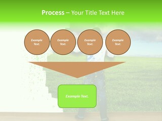 Person Dream Paint PowerPoint Template