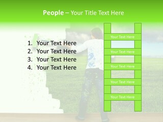 Person Dream Paint PowerPoint Template