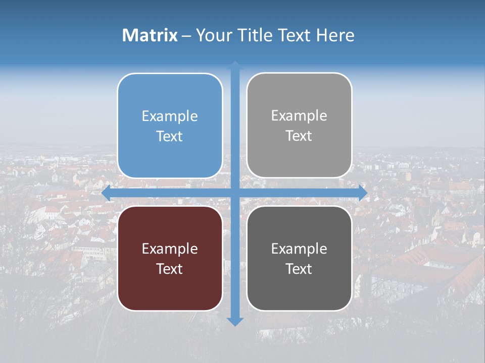 Watch History Clouds PowerPoint Template