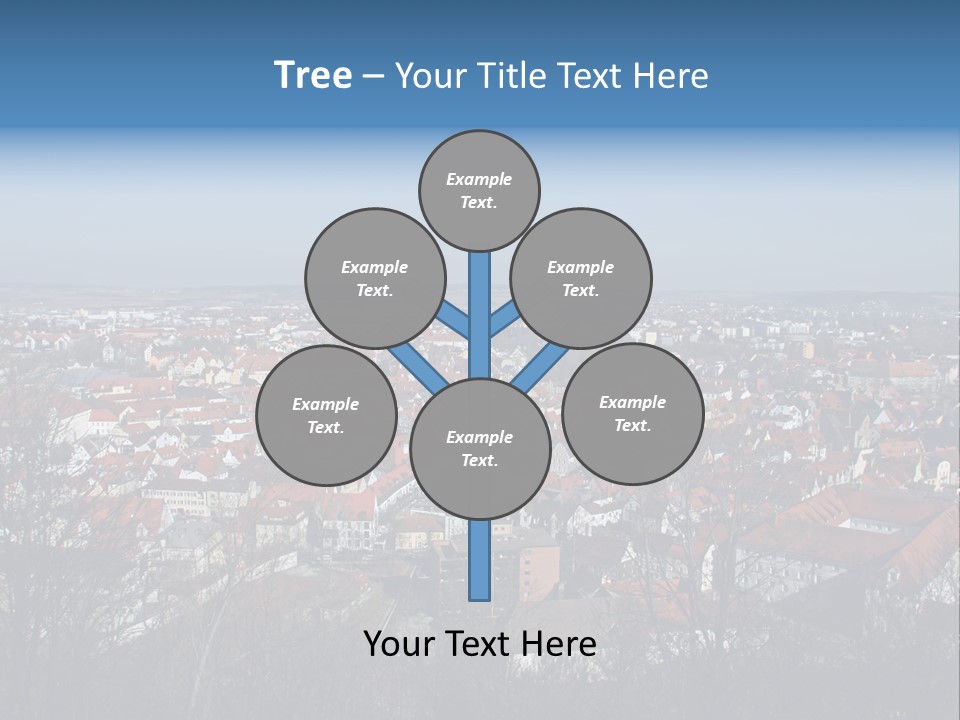 Watch History Clouds PowerPoint Template